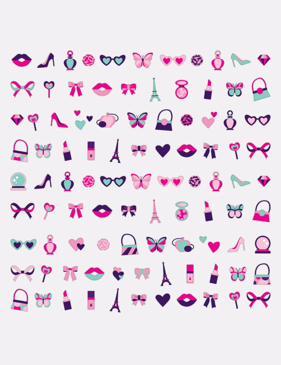 Baby Doll - Mini Nail Stickers - Image 4