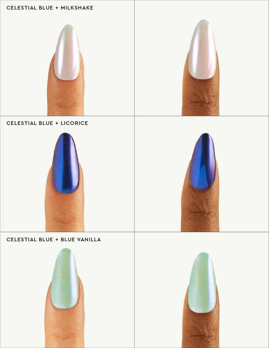 Celestial Blue - Liquid Nail Powder - Image 3