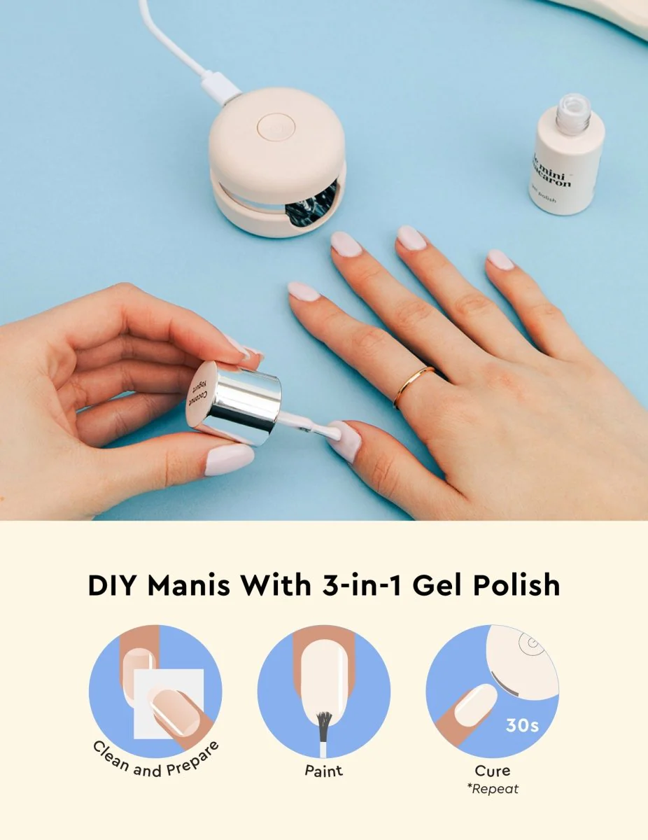 Coconut Yogurt - Gel Manicure Kit - Image 4