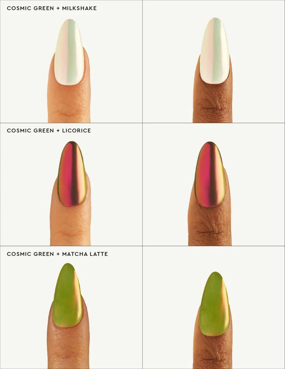 Cosmic Green - Liquid Nail Powder - Image 3
