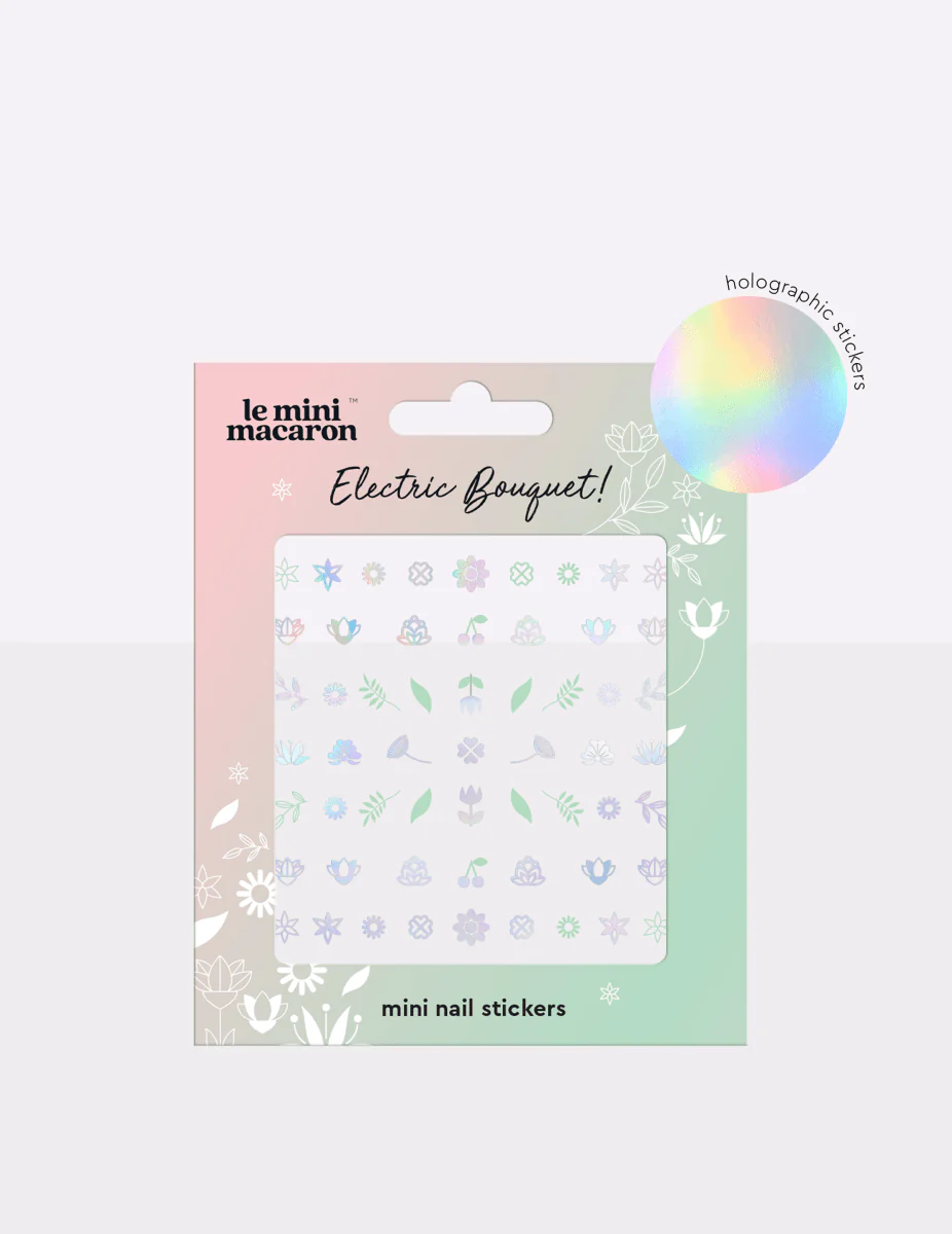 Electric Bouquet - Mini Nail Stickers - Image 4