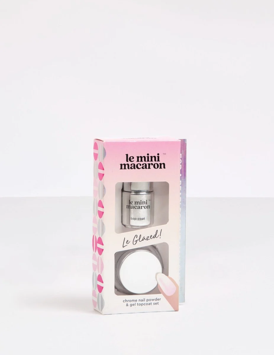 Le Glazed - Nail Powder & Gel Topcoat Set - Image 4