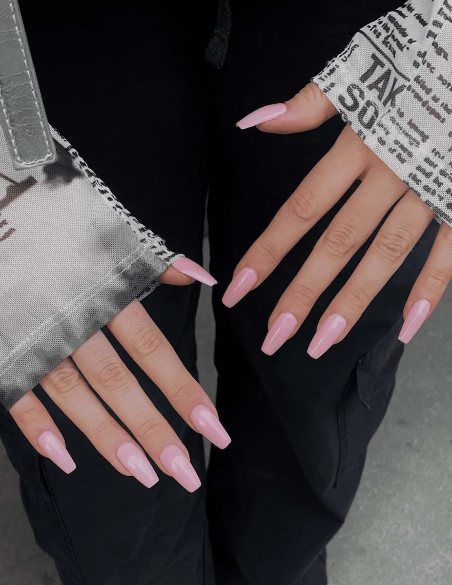 Le Soft Gel Tips - Medium Coffin - Image 5