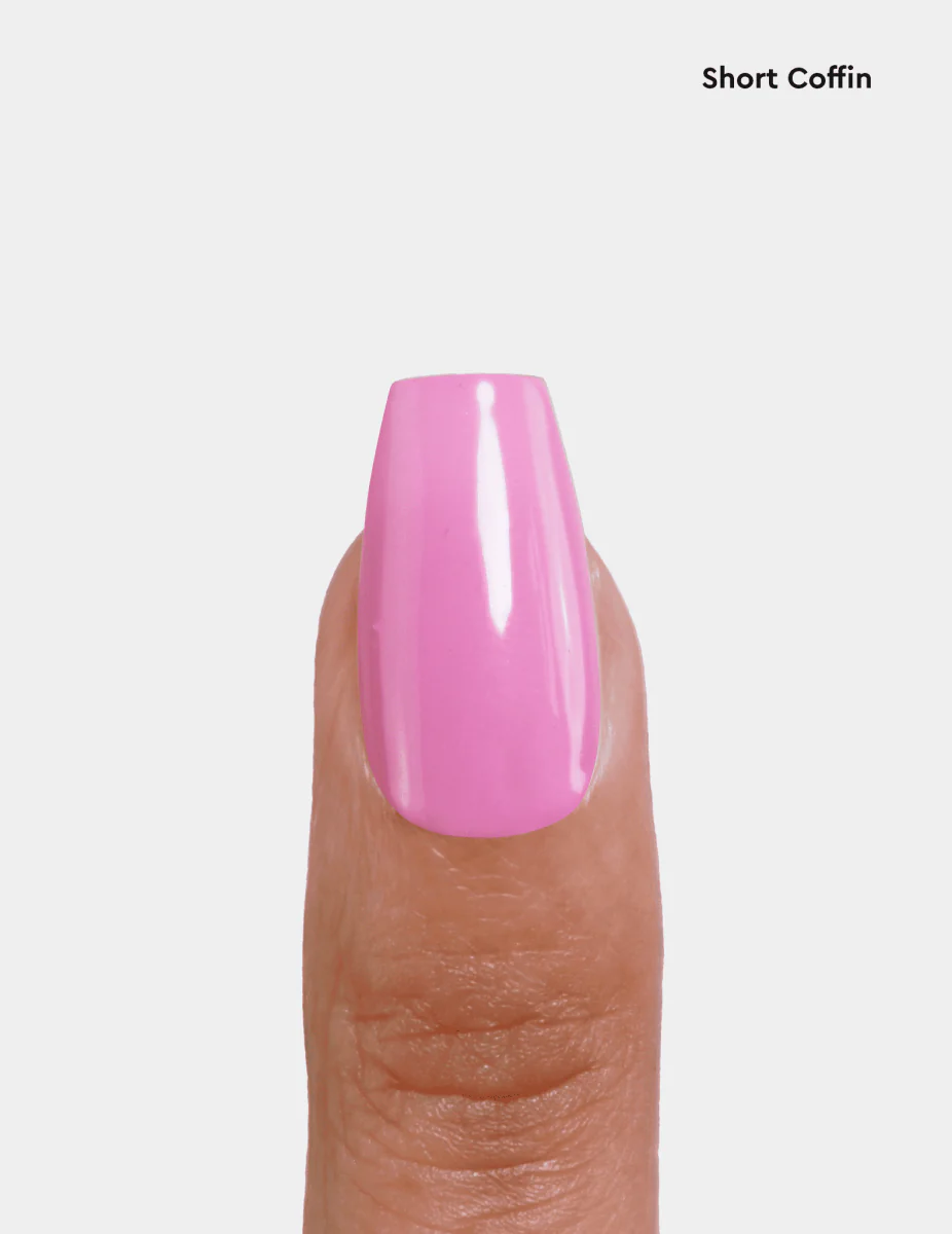 Le Soft Gel Tips - Short Coffin - Image 4