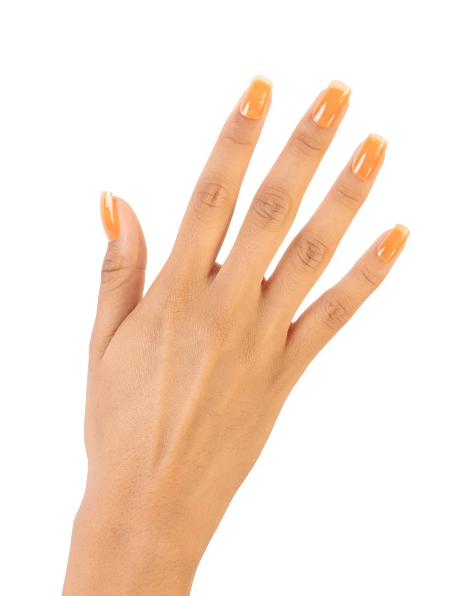 Orange Glow - Quick Dry Nail Polish - Image 3