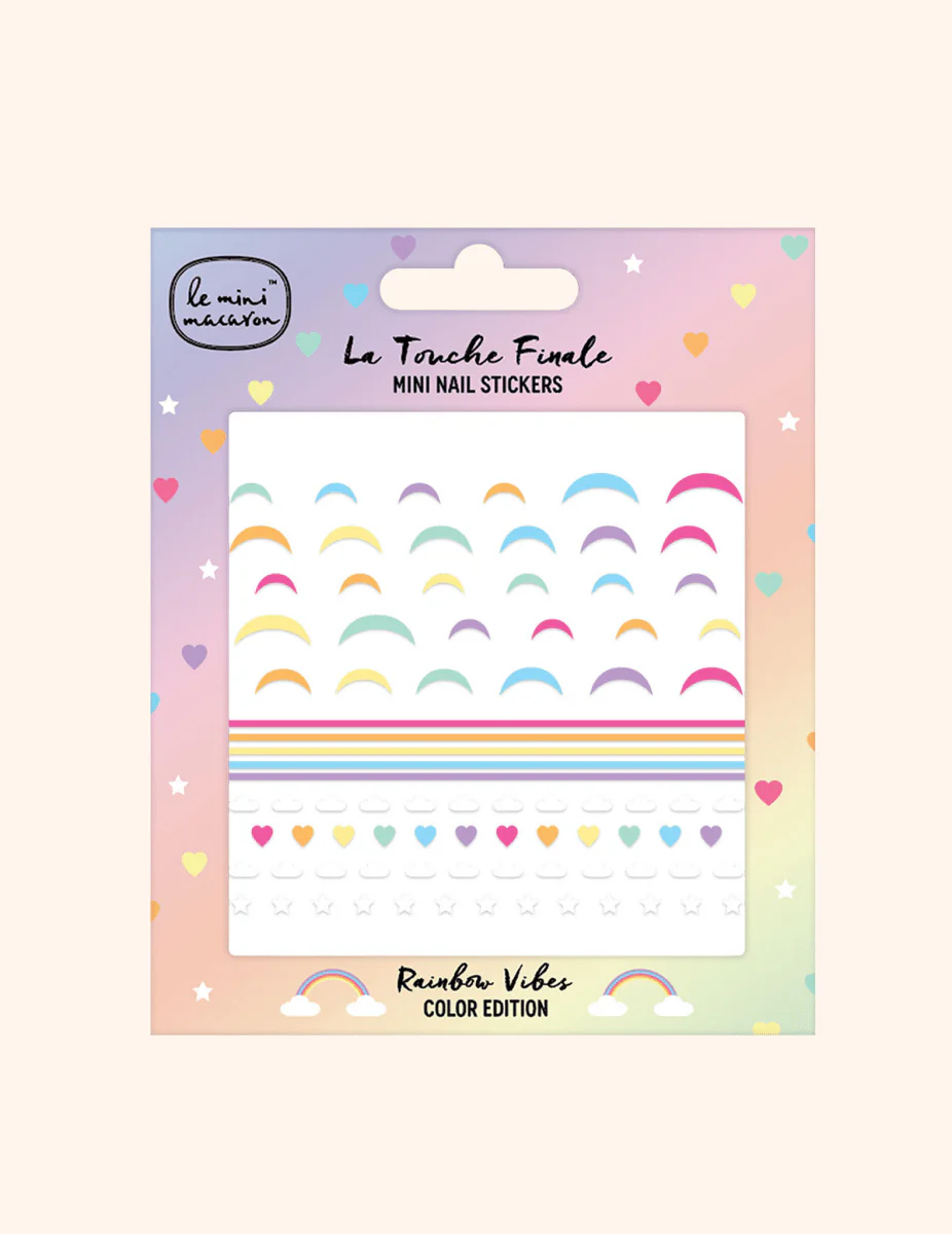Rainbow Vibes - Mini Nail Stickers - Image 4