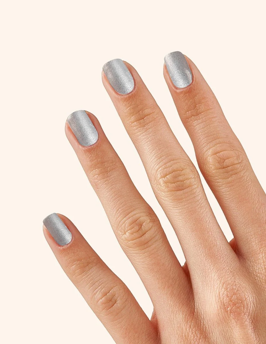 Silver Disco - Quick Dry Nail Polish - Image 3