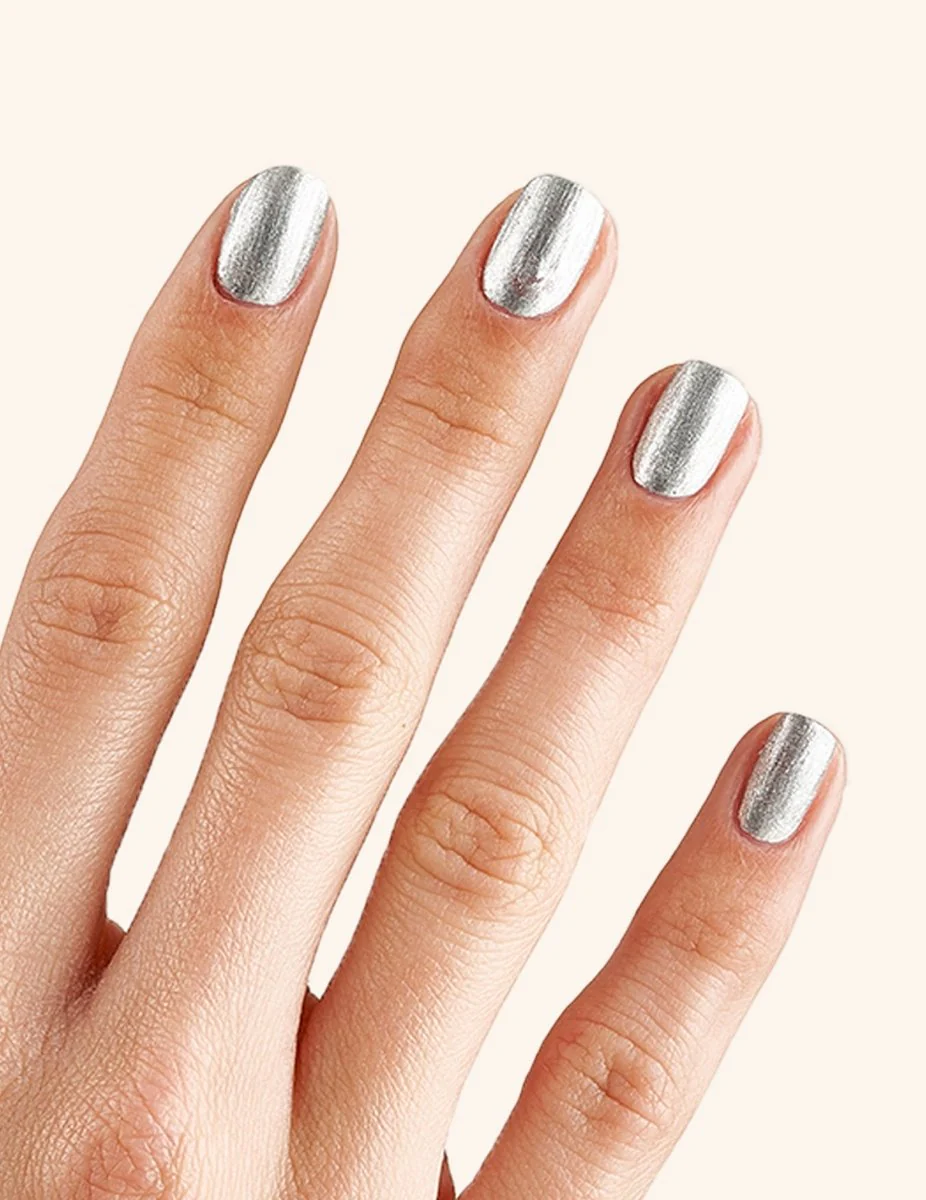 Silver Glow - Quick Dry Nail Polish - Image 3